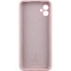 Чохол Silicone Cover Lakshmi Full Camera (AA) with logo для Samsung Galaxy A07 Рожевий / Pink Sand