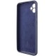 Чохол Silicone Cover Lakshmi Full Camera (AA) with logo для Samsung Galaxy A07 Синій / Midnight blue