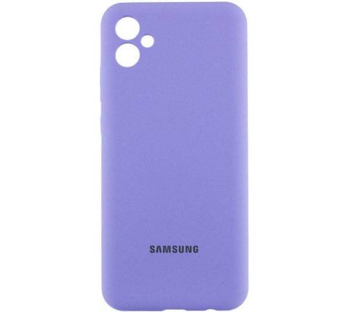 Чохол Silicone Cover Lakshmi Full Camera (AA) with logo для Samsung Galaxy A07 Бузковий / Dasheen Чохол Silicone Cover Lakshmi Full Camera (AA) with logo для Samsung Galaxy A07 Бузковий / Dasheen