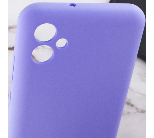 Чохол Silicone Cover Lakshmi Full Camera (AA) with logo для Samsung Galaxy A07 Бузковий / Dasheen Чохол Silicone Cover Lakshmi Full Camera (AA) with logo для Samsung Galaxy A07 Бузковий / Dasheen