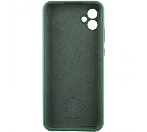 Чохол Silicone Cover Lakshmi Full Camera (AA) with logo для Samsung Galaxy A07 Зелений / Dark green Чохол Silicone Cover Lakshmi Full Camera (AA) with logo для Samsung Galaxy A07 Зелений / Dark green