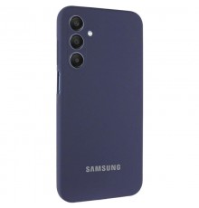 Чохол Silicone Cover Lakshmi Full Camera (AA) with logo для Samsung Galaxy A17 5G Синій / Midnight blue