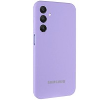 Чохол Silicone Cover Lakshmi Full Camera (AA) with logo для Samsung Galaxy A17 5G Бузковий / Dasheen