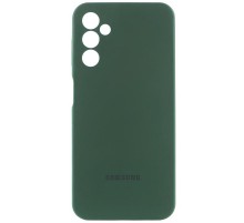 Чохол Silicone Cover Lakshmi Full Camera (AA) with logo для Samsung Galaxy A17 5G Зелений / Dark green