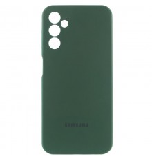 Чохол Silicone Cover Lakshmi Full Camera (AA) with logo для Samsung Galaxy A17 5G Зелений / Dark green