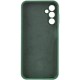 Чохол Silicone Cover Lakshmi Full Camera (AA) with logo для Samsung Galaxy A17 5G Зелений / Dark green
