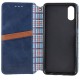 Шкіряний чохол-книжка GETMAN Cubic (PU) для Apple iPhone X / XS (5.8") Синій