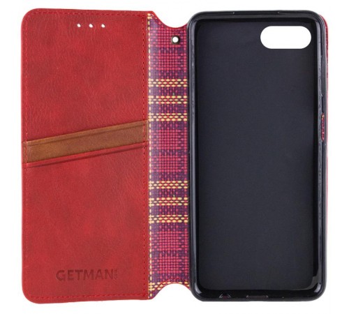 Шкіряний чохол-книжка GETMAN Cubic (PU) для Apple iPhone 7 / 8 / SE (2020) (4.7") Червоний Шкіряний чохол-книжка GETMAN Cubic (PU) для Apple iPhone 7 / 8 / SE (2020) (4.7") Червоний