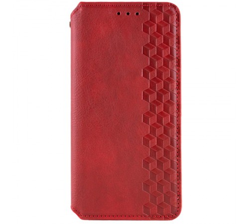 Шкіряний чохол-книжка GETMAN Cubic (PU) для Apple iPhone 7 plus / 8 plus (5.5") Червоний