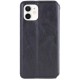 Шкіряний чохол-книжка GETMAN Cubic (PU) для Apple iPhone 11 (6.1") Чорний