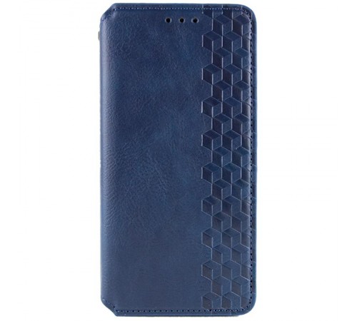 Шкіряний чохол-книжка GETMAN Cubic (PU) для Apple iPhone 11 (6.1") Синій Шкіряний чохол-книжка GETMAN Cubic (PU) для Apple iPhone 11 (6.1") Синій