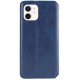 Шкіряний чохол-книжка GETMAN Cubic (PU) для Apple iPhone 11 (6.1") Синій