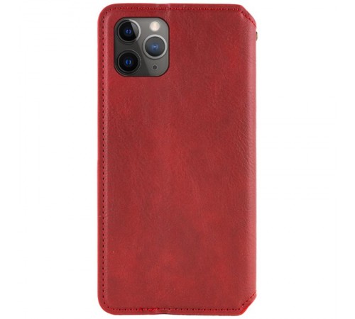 Шкіряний чохол-книжка GETMAN Cubic (PU) для Apple iPhone 12 Pro / 12 (6.1") Червоний Шкіряний чохол-книжка GETMAN Cubic (PU) для Apple iPhone 12 Pro / 12 (6.1") Червоний