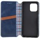 Шкіряний чохол-книжка GETMAN Cubic (PU) для Apple iPhone 12 Pro / 12 (6.1") Синій