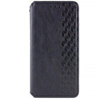 Шкіряний чохол-книжка GETMAN Cubic (PU) для Apple iPhone 13 (6.1") Чорний