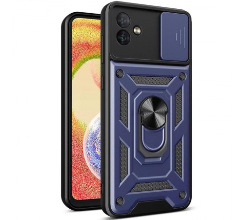 Чохол Ummi Camshield Serge Ring для Samsung Galaxy A07 Синій