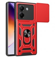 Чохол Ummi Camshield Serge Ring для Xiaomi Poco F7 Червоний