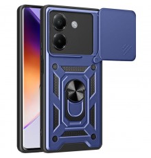 Чохол Ummi Camshield Serge Ring для Xiaomi Poco F7 Синій