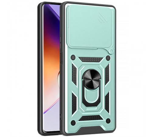 Чохол Ummi Camshield Serge Ring для Xiaomi Poco F7 Зелений