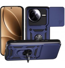 Чохол Ummi Camshield Serge Ring для Xiaomi Poco F7 Ultra Синій