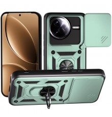 Чохол Ummi Camshield Serge Ring для Xiaomi Poco F7 Ultra Зелений