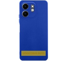 Чохол TPU GETMAN Liquid Silk Full Camera для Xiaomi Redmi 15C (Europe version) Синій / Deep navy