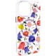 TPU+PC чохол Clear Garden with MagSafe для Apple iPhone 16 Pro (6.3") Tropical Art