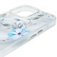 TPU+PC чохол Clear Garden with MagSafe для Apple iPhone 16 Pro Max (6.9") Blue Blossom