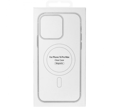 TPU+PC чохол Clear Garden with MagSafe для Apple iPhone 16e (6.1") Blue Blossom