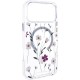 TPU+PC чохол Clear Garden with MagSafe для Apple iPhone 17 Pro Max (6.9") Cherry Petal