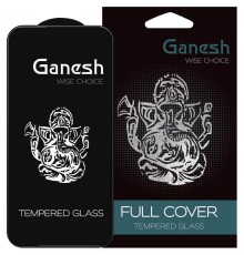 Захисне скло Ganesh (Full Cover) для Apple iPhone 17 Pro (6.3") Чорний