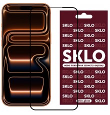 Захисне скло SKLO 3D для Apple iPhone 17 Pro (6.3") Чорний