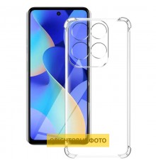 TPU чохол GETMAN Ease logo посилені кути Full Camera для Infinix Note 50 Pro 4G Безбарвний (прозорий)