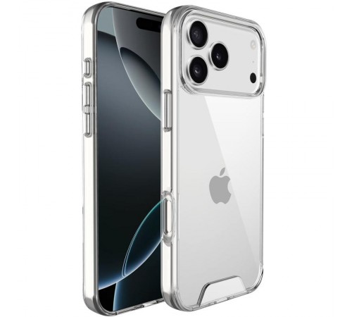 Чохол TPU Space Case transparent для Apple iPhone 17 Pro (6.3") Прозорий Чохол TPU Space Case transparent для Apple iPhone 17 Pro (6.3") Прозорий