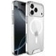 Чохол TPU Space Case with MagSafe для Apple iPhone 17 Pro (6.3") Прозорий
