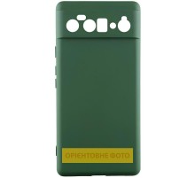 Чохол TPU GETMAN Liquid Silk Full Camera для Google Pixel 10 Pro Зелений / Dark green