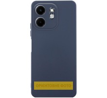 Чохол TPU GETMAN Liquid Silk Full Camera для Motorola Edge 50 Fusion Синій / Midnight Blue