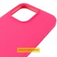Чохол Silicone Case (AA) Logo with MagSafe для Apple iPhone 17 (6.3") Рожевий / Barbie pink