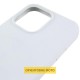 Чохол Silicone Case (AA) Logo with MagSafe для Apple iPhone 17 Pro (6.3") Білий / White