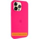 Чохол Silicone Case (AA) Logo with MagSafe для Apple iPhone 17 Pro (6.3") Рожевий / Barbie pink