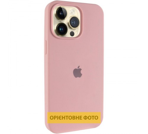Чохол Silicone Case (AA) Logo with MagSafe для Apple iPhone 17 Pro (6.3") Рожевий / Pink Sand Чохол Silicone Case (AA) Logo with MagSafe для Apple iPhone 17 Pro (6.3") Рожевий / Pink Sand