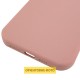 Чохол Silicone Case (AA) Logo with MagSafe для Apple iPhone 17 Pro (6.3") Рожевий / Pink Sand