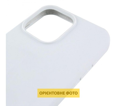 Чохол Silicone Case (AA) Logo with MagSafe для Apple iPhone 17 Pro Max (6.9") Білий / White