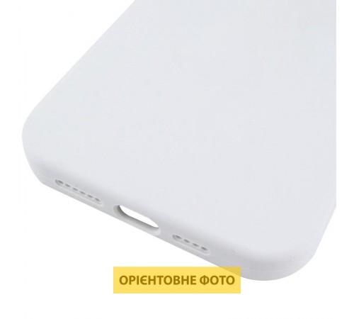Чохол Silicone Case (AA) Logo with MagSafe для Apple iPhone 17 Pro Max (6.9") Білий / White