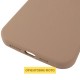 Чохол Silicone Case (AA) Logo with MagSafe для Apple iPhone 17 Pro Max (6.9") Бежевий / Desert Gold