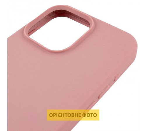 Чохол Silicone Case (AA) Logo with MagSafe для Apple iPhone 17 Pro Max (6.9") Рожевий / Pink Sand