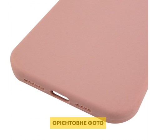 Чохол Silicone Case (AA) Logo with MagSafe для Apple iPhone 17 Pro Max (6.9") Рожевий / Pink Sand