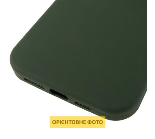 Чохол Silicone Case (AA) Logo with MagSafe для Apple iPhone 17 Pro Max (6.9") Зелений / Cyprus Green