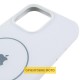 Чохол Silicone Case Full Protective (AA) V2 with MagSafe для Apple iPhone 17 (6.3") Білий / White