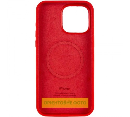 Чохол Silicone Case Full Protective (AA) V2 with MagSafe для Apple iPhone 17 Air (6.6") Червоний / Red